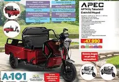 VOLTA APEC APT4 ÜÇ TEKERLEKLİ ELEKTRİKLİ MOPED VOLTA APEC APT4 ÜÇ TEKERLEKLİ ELEKTRİKLİ MOPED